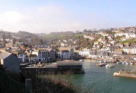 port sud angleterre marche à pied mevagissey